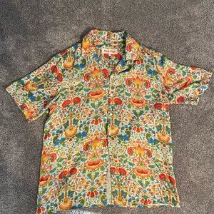 Perte D’ego “Le Voyage” Half Sleeve Silk Shirt *as seen on White Lotus S2*